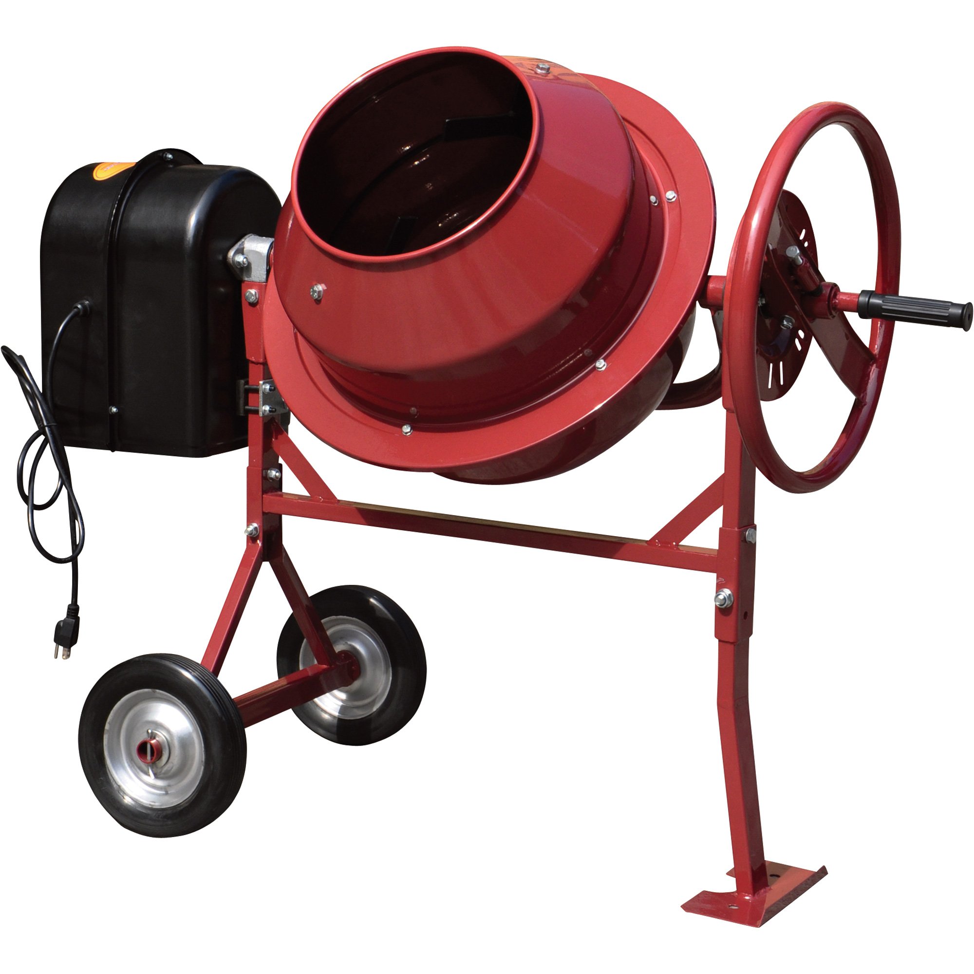 Northern Industrial Mini Electric Cement Mixer – 1.77 Cubic Ft., Model# CM125